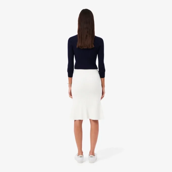 Women’s 3D Ribbed Midi Skirt