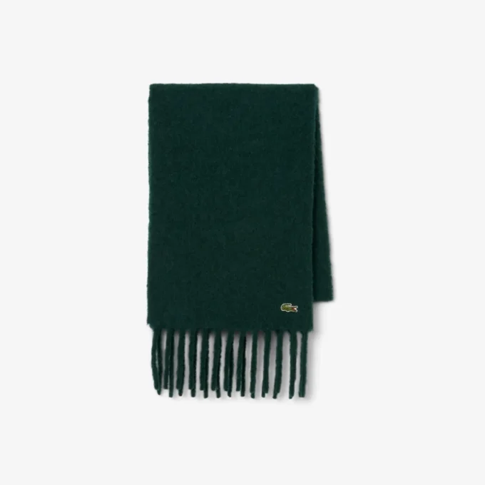 Women’s Alpaca Blend Fringed Scarf