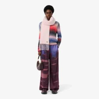 Women’s Alpaca Blend Fringed Scarf
