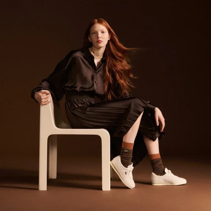 Women’s Aura Leather Sneakers