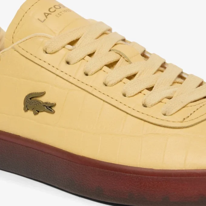 Women’s Baseshot Leather Sneakers