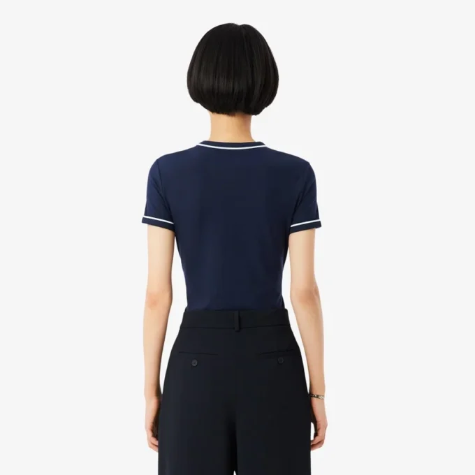 Women’s Contrast Trim Jersey T-Shirt