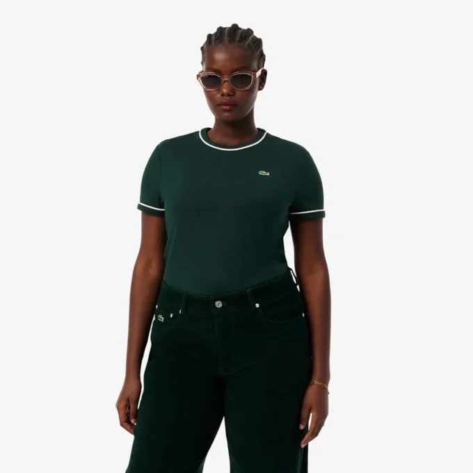 Women’s Contrast Trim Jersey T-Shirt