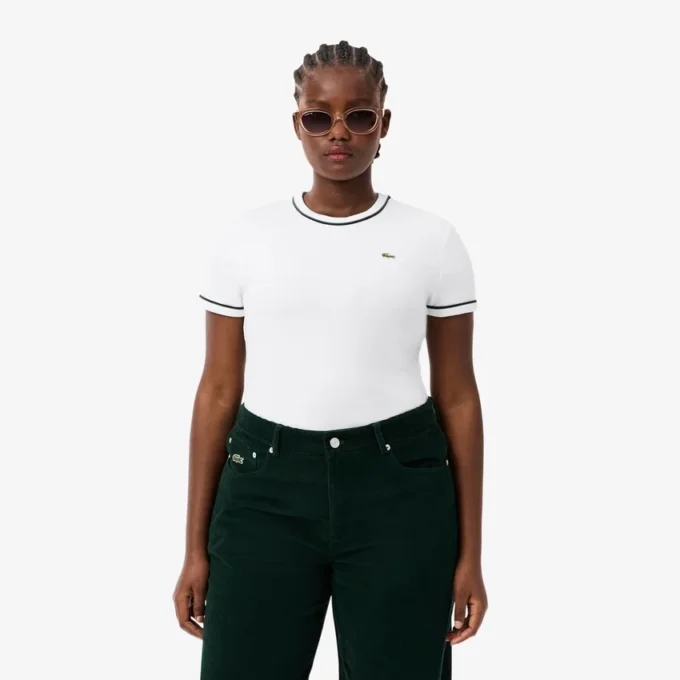 Women’s Contrast Trim Jersey T-Shirt