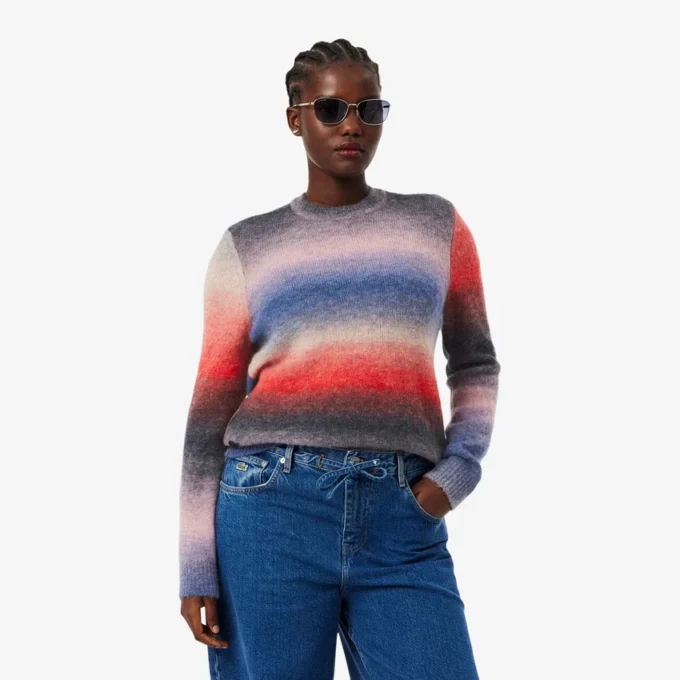Women’s Crew Neck Ombra Sweater