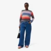 Women’s Crew Neck Ombra Sweater