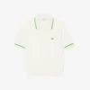 Women’s Cropped 3D Seamless Stretch Cotton Polo