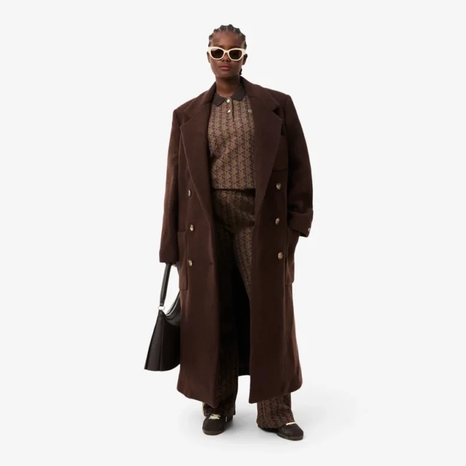 Women’s Double-Breasted Wool Coat