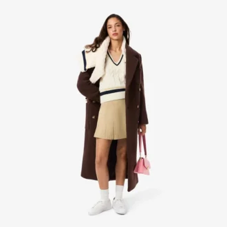 Women’s Double-Breasted Wool Coat