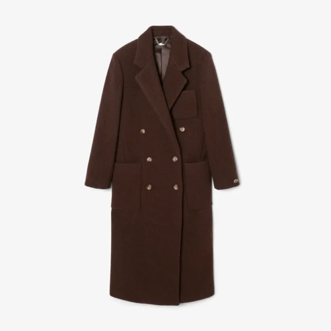 Women’s Double-Breasted Wool Coat