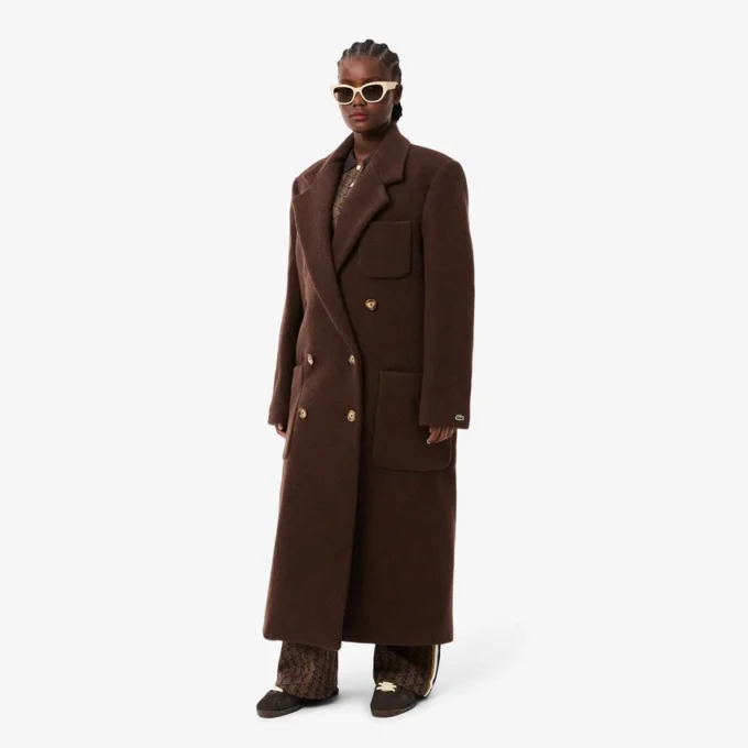 Women’s Double-Breasted Wool Coat