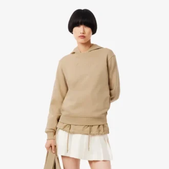 Women’s Embossed Logo Cotton Sweatshirt