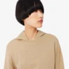 Women’s Embossed Logo Cotton Sweatshirt