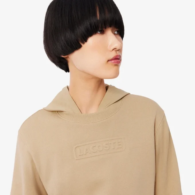 Women’s Embossed Logo Cotton Sweatshirt