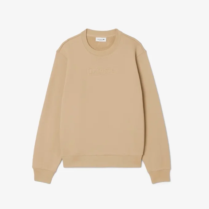 Women’s Embossed Logo Cotton Sweatshirt