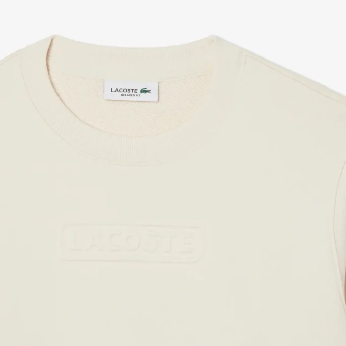 Women’s Embossed Logo Cotton Sweatshirt