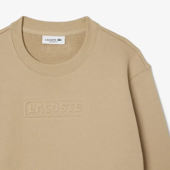 Women’s Embossed Logo Cotton Sweatshirt