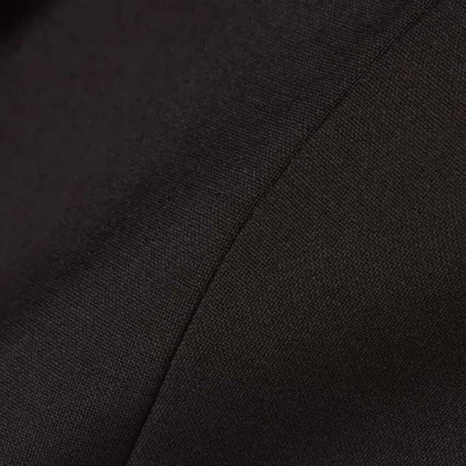 Women’s Embroidered Logo Slim Fit Wool Blazer