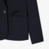 Women’s Embroidered Logo Slim Fit Wool Blazer