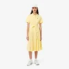 Women’s Flared Mini-Piqua Polo Dress