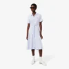 Women’s Flared Mini-Piqua Polo Dress