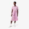 Women’s Flared Mini-Piqua Polo Dress