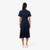 Women’s Flared Mini-Piqua Polo Dress