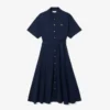 Women’s Flared Mini-Piqua Polo Dress