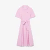 Women’s Flared Mini-Piqua Polo Dress