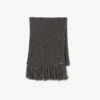 Women’s Fringed Wool Scarf
