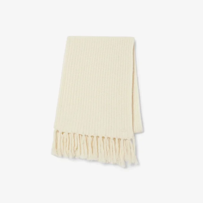 Women’s Fringed Wool Scarf