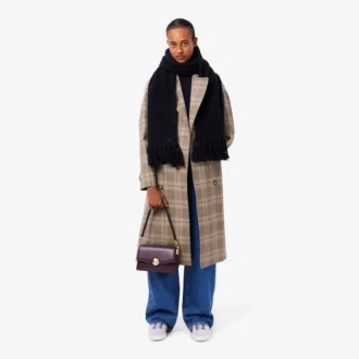 Women’s Fringed Wool Scarf