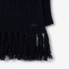 Women’s Fringed Wool Scarf