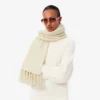 Women’s Fringed Wool Scarf