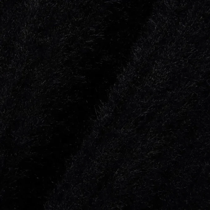 Women’s Fuzzy Ribbed Knit Polo Collar Dress