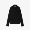 Women’s High-Neck 3D Ribbed Knit Sweater
