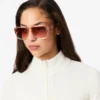 Women’s High-Neck 3D Ribbed Knit Sweater