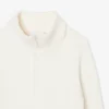 Women’s High-Neck 3D Ribbed Knit Sweater