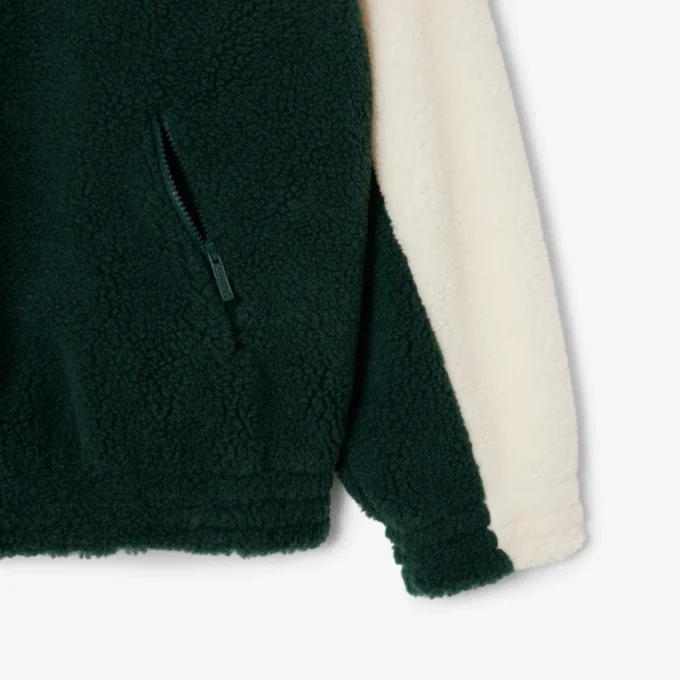 Women’s High-Neck Oversized Fleece Sweatshirt