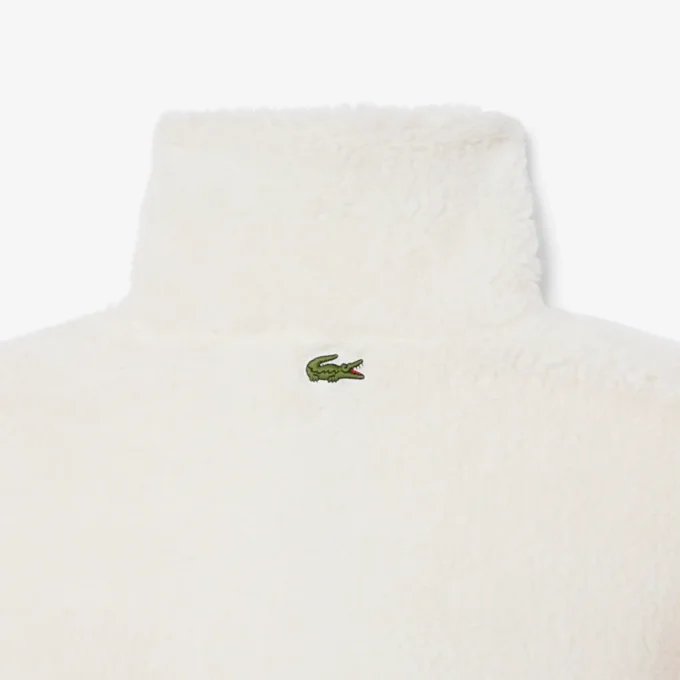 Women’s High-Neck Oversized Fleece Sweatshirt