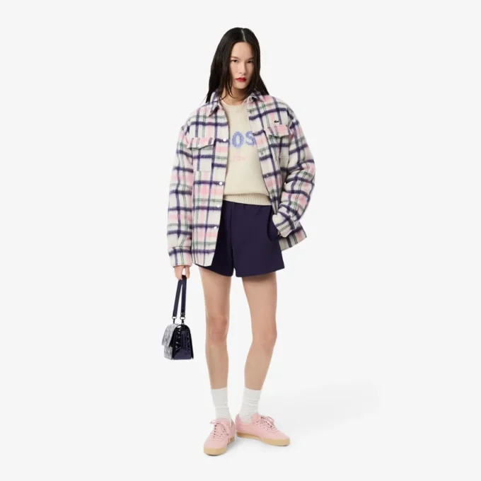 Women’s Intarsia Branded Wool Sweater