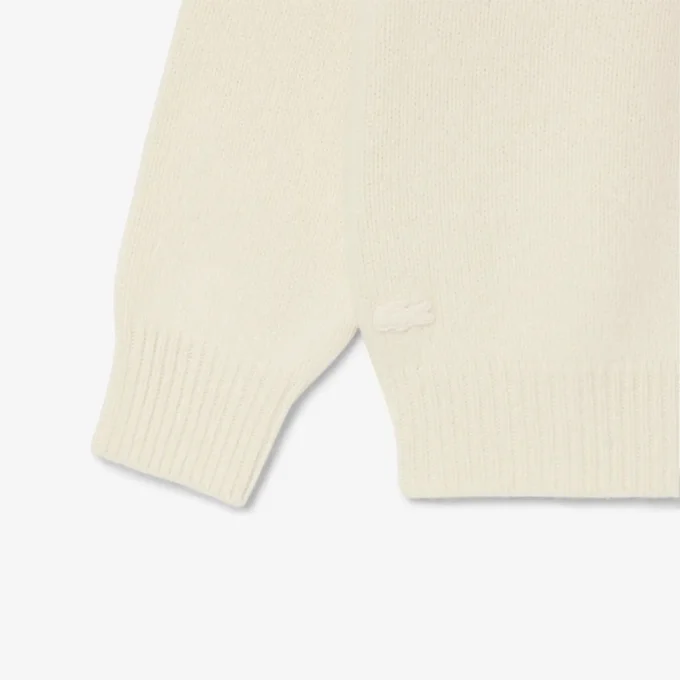 Women’s Intarsia Branded Wool Sweater