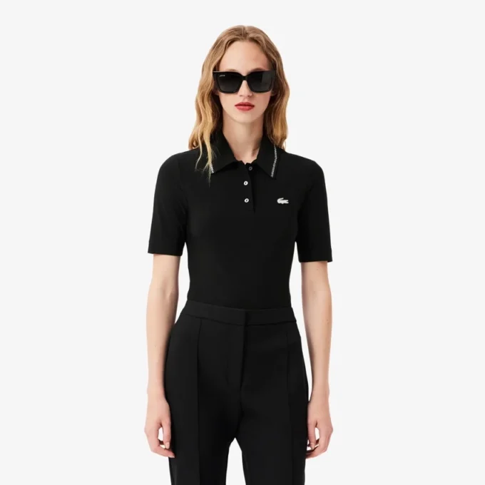 Women’s L.12.D Slim Fit Diamanta Pop Polo