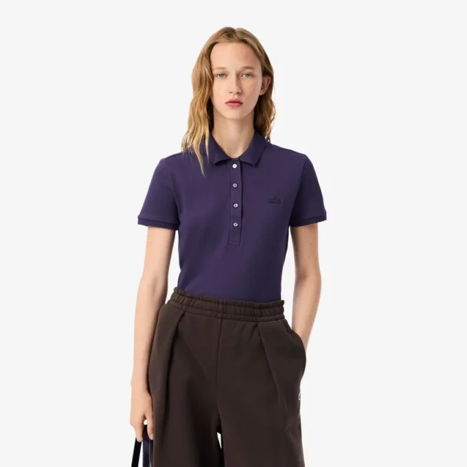 Women’s L.12.D Slim Fit Stretch Mini Piqua Polo