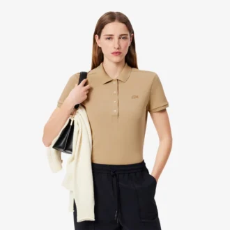 Women’s L.12.D Slim Fit Stretch Mini Piqua Polo
