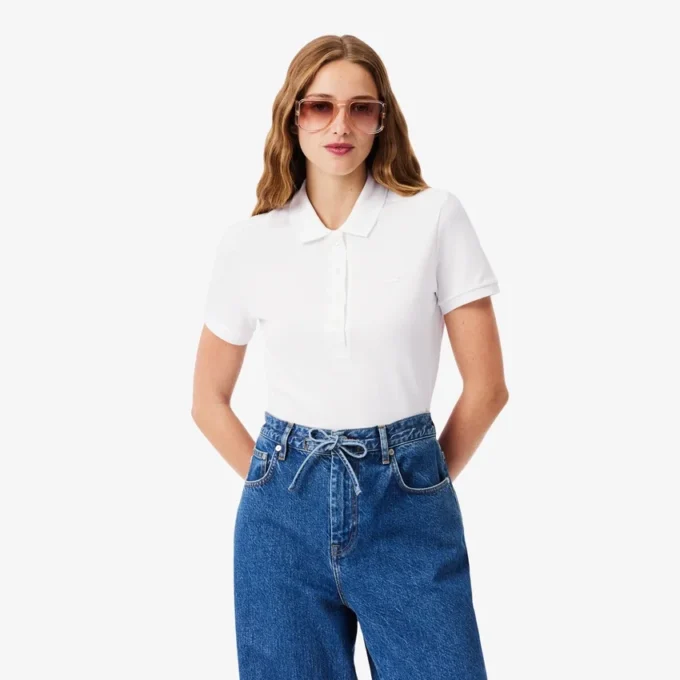 Women’s L.12.D Slim Fit Stretch Mini Piqua Polo