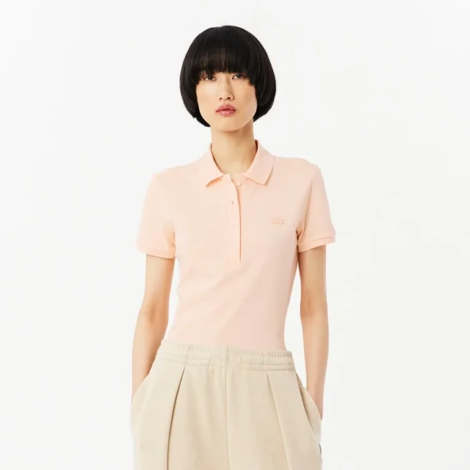 Women’s L.12.D Slim Fit Stretch Mini Piqua Polo