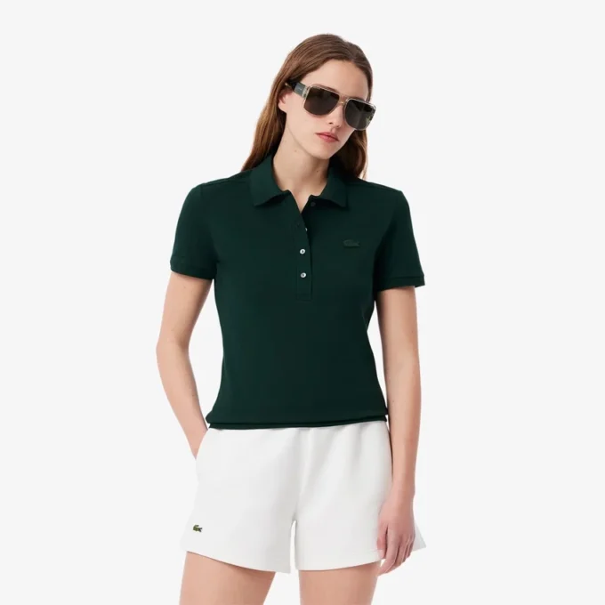 Women’s L.12.D Slim Fit Stretch Mini Piqua Polo