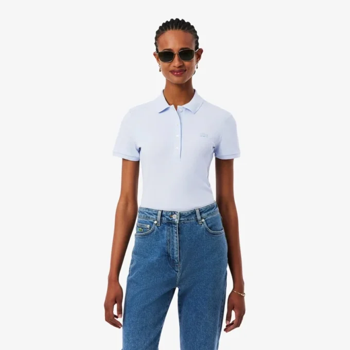 Women’s L.12.D Slim Fit Stretch Mini Piqua Polo