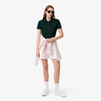 Women’s L.12.D Slim Fit Stretch Mini Piqua Polo